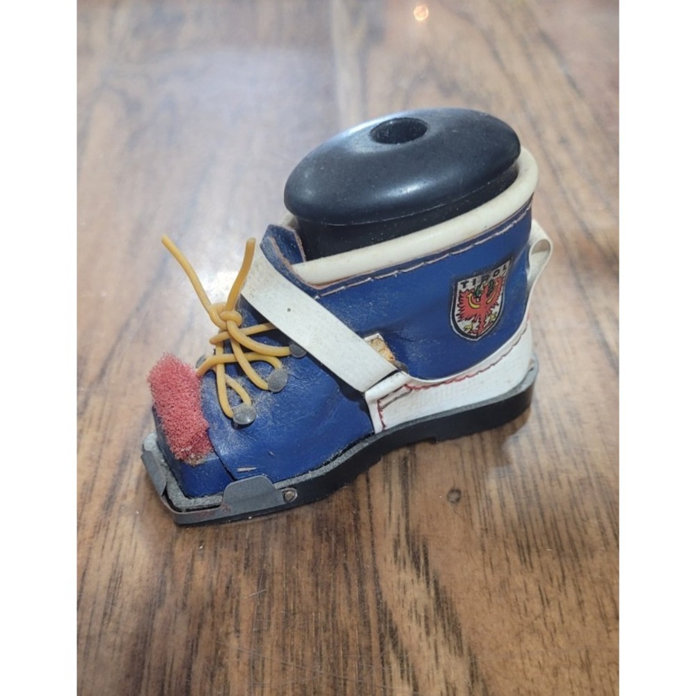 Vintage Austria Ski Boot Matchbox Holder